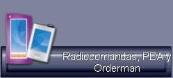 Botón de Radiocomandas, PDA y Orderman